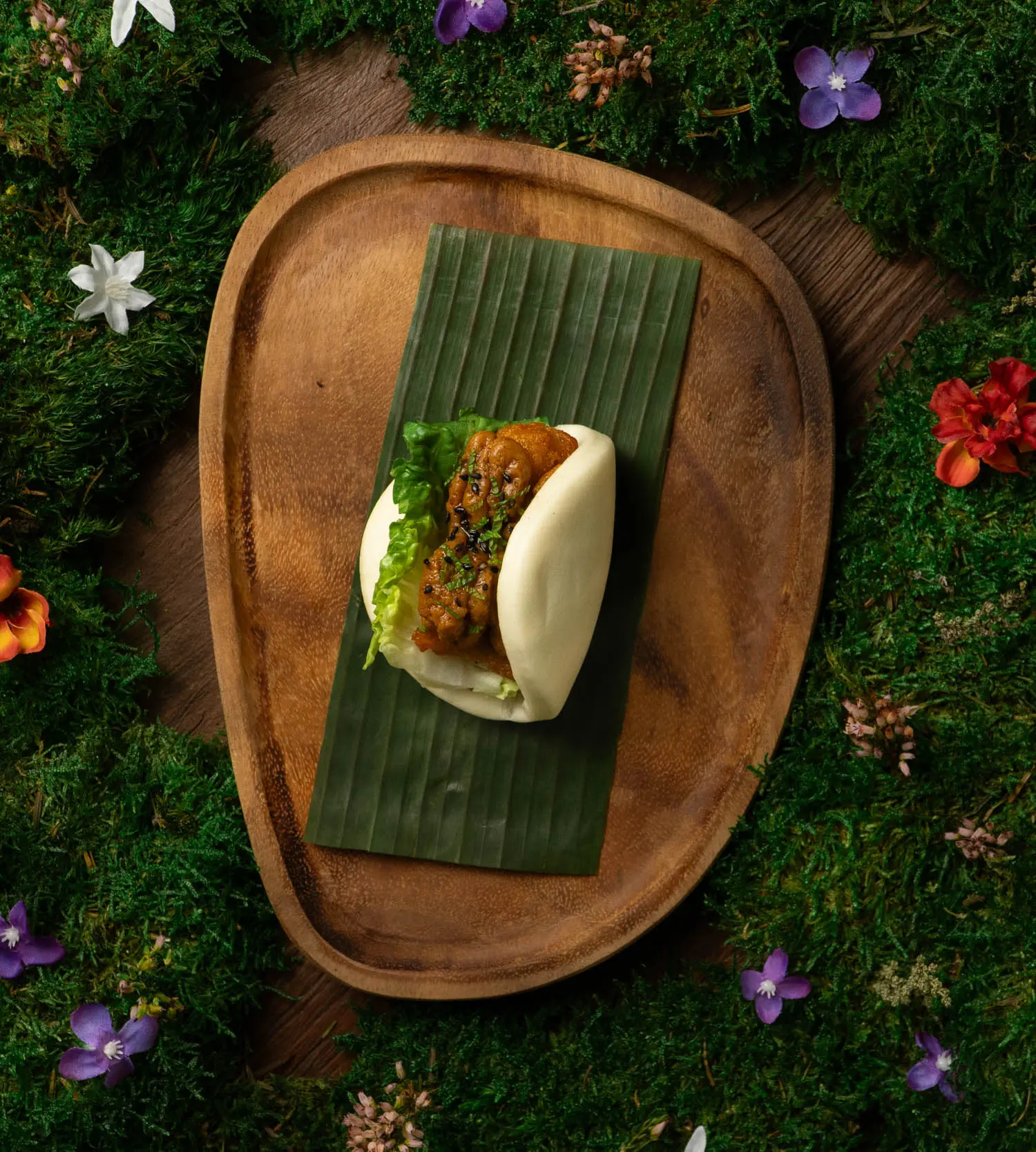 Bao de pollo Japo-Balinés